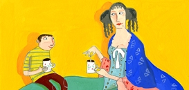 Si la reine m'était contée...