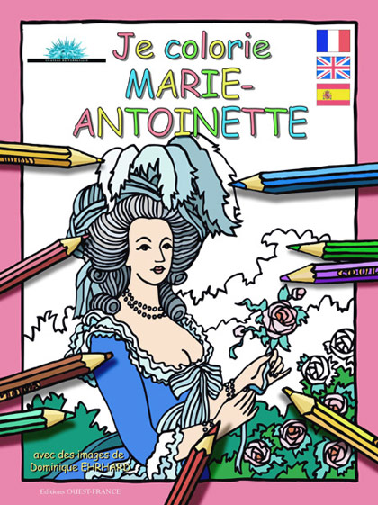 Je colorie Marie-Antoinette