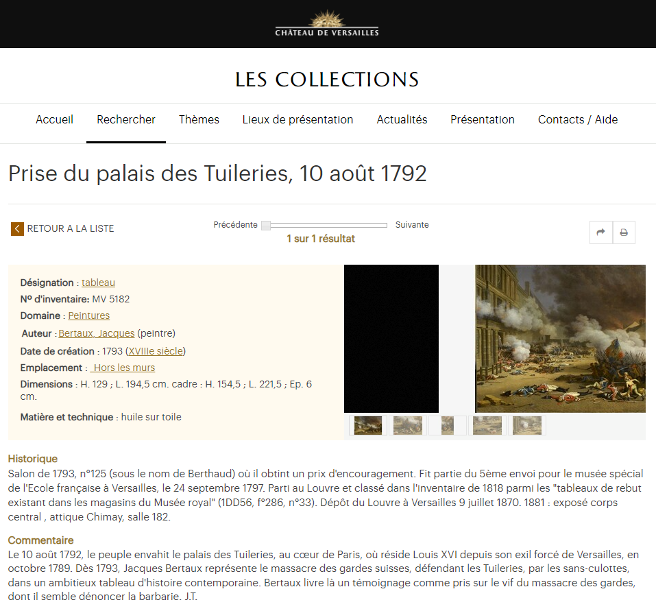 Stéréophotographie Vintage Paris 1871 - Ruines Du Château Des Tuileries - Tirage Albuminé