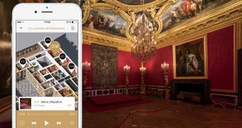 Application mobile du château de Versailles