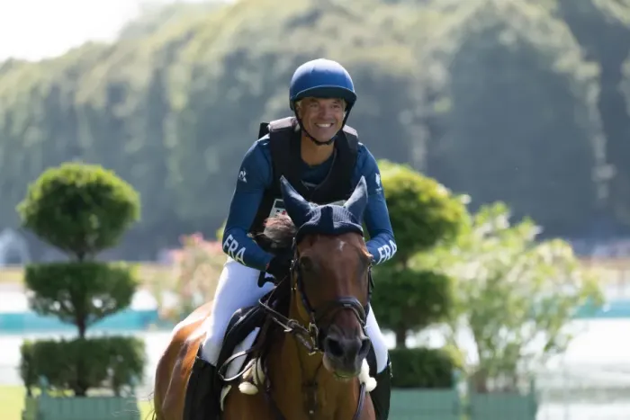 Epreuves d'équitation au château de Versailles