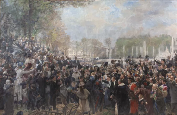 Fête du Centenaire des Etats Généraux au bassin de Neptune le 5 mai 1889