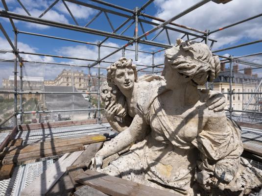 Des sculptures monumentales du château de Versailles restaurées Mantes-La- | Château de