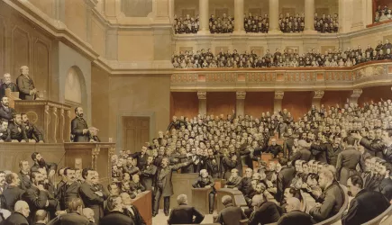 Les parlementaires à Versailles