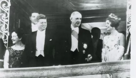 Les Kennedy à Versailles