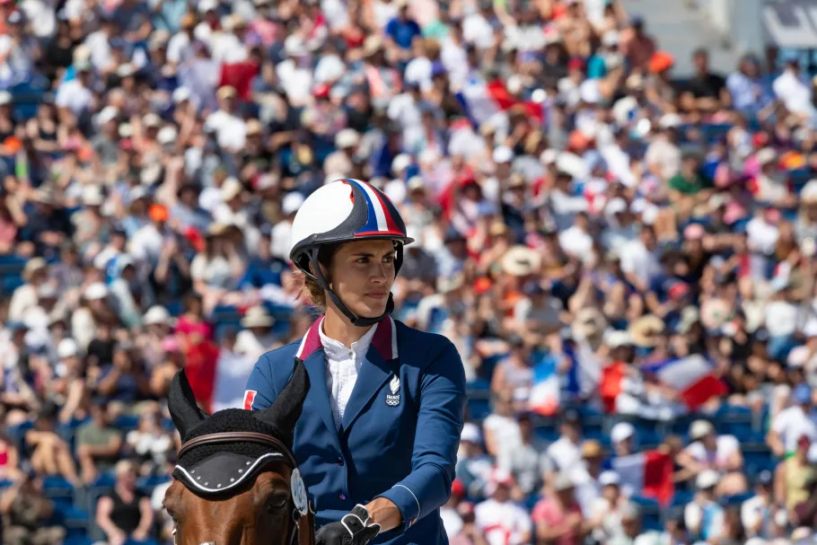 Epreuves d'équitation au château de Versailles