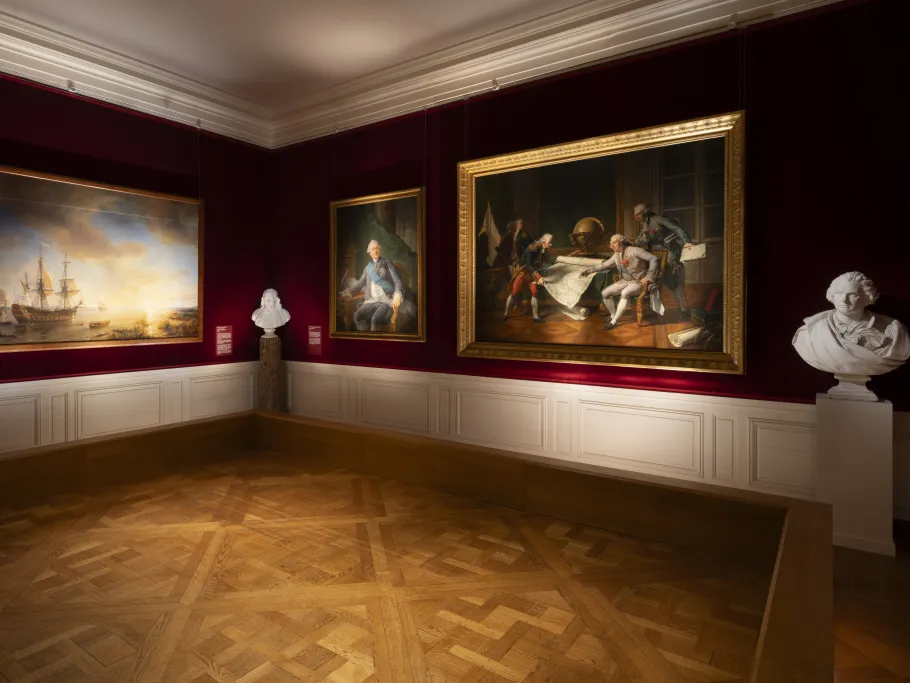 Salle 1. La France et l'Amérique © EPV / Thomas Garnier