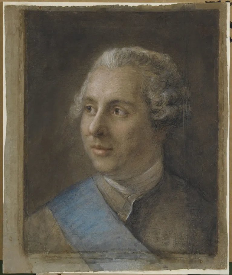 Etude pour le visage du Dauphin, père de Louis XVI, Jean-Martial Frédou