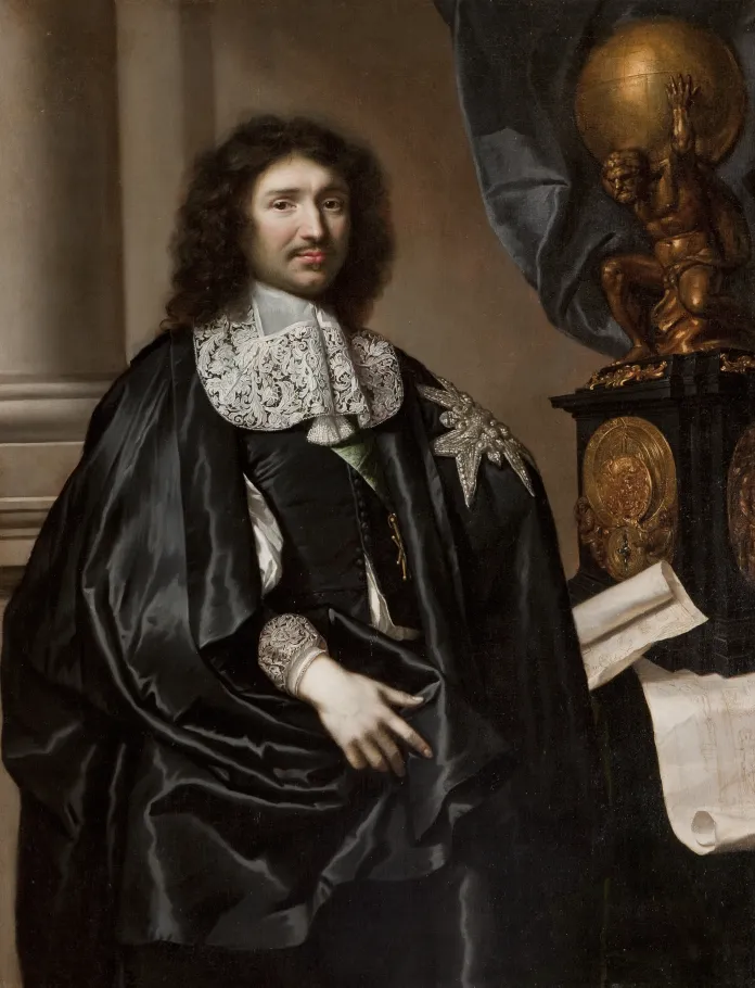 Jean-Baptiste Colbert (1619-1683), ministre, de Claude Lefèbvre
