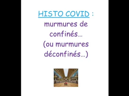 Histo Covid-Murmures de confinés (ou murmures de confinés)