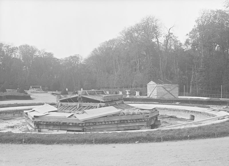 Mesures de défense passive au parterre du Nord