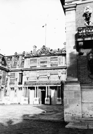 Façade du château côté ville