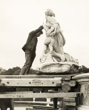 Latone descendue de son bassin à l’automne 1939